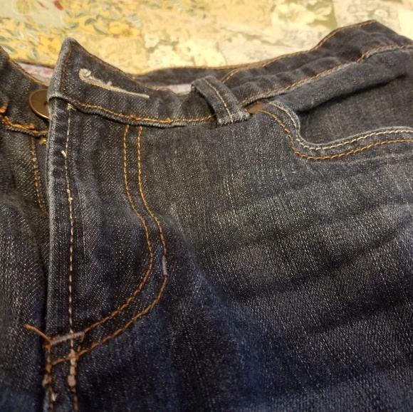A.N.A. JEANS SZ 10 indigo blue stone washed - Picture 4 of 8